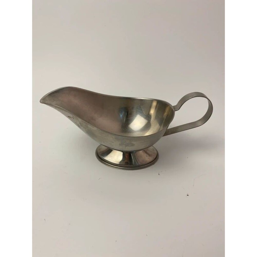 Silver gravy boat